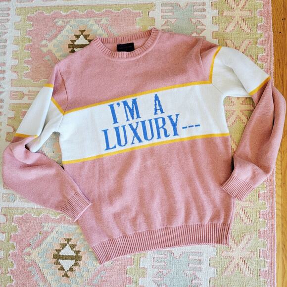 Gyles & George I'm A Luxury Lambswool Jumper L NWT Authentic - Picture 8 of 10